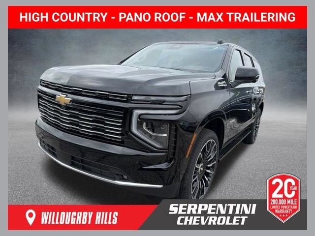 New 2026 Chevrolet Tahoe High Country AWD/4WD image 1