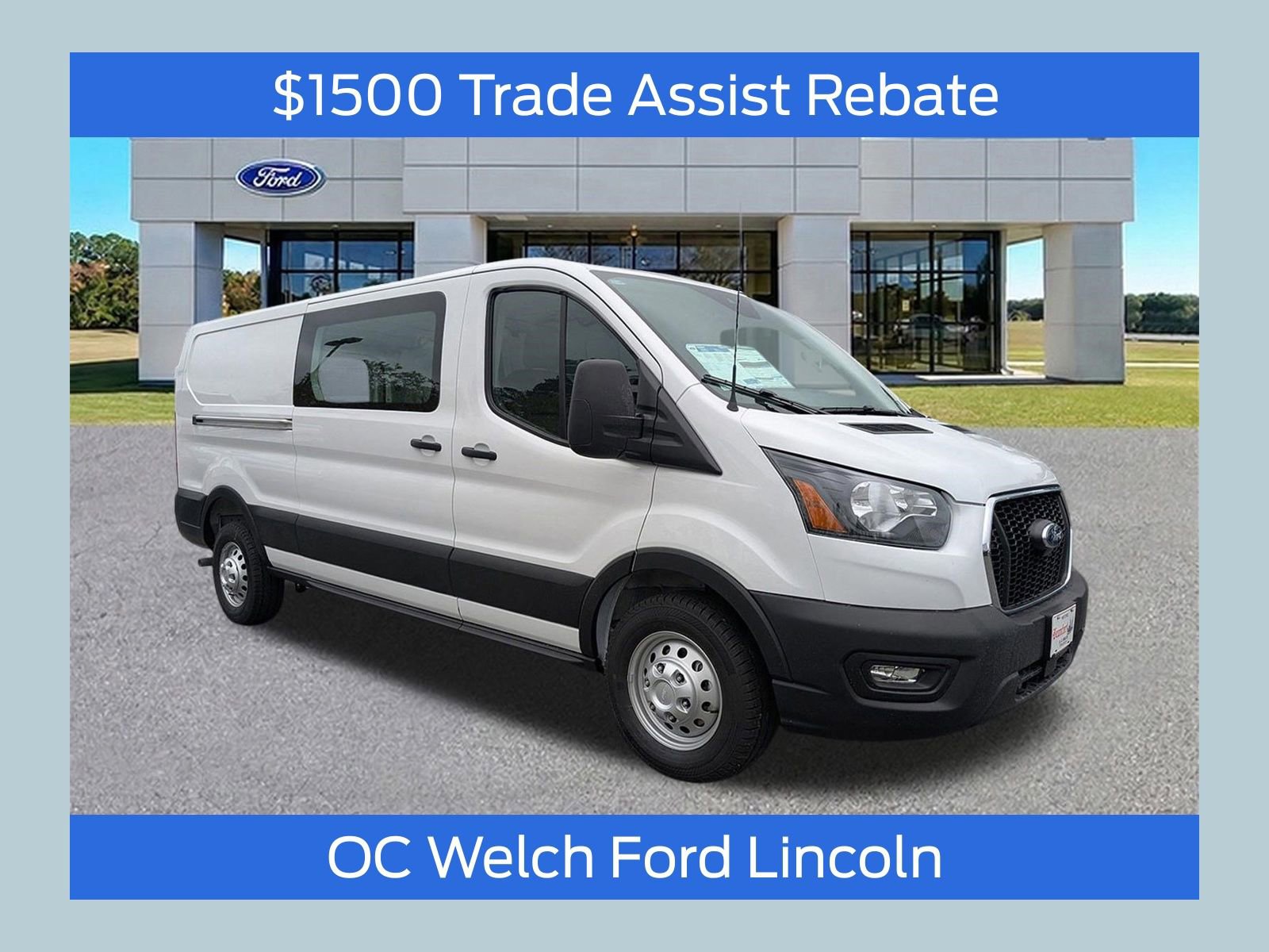 New 2025 Ford Transit 350 Low Roof AWD w/ Exterior Upgrade Package