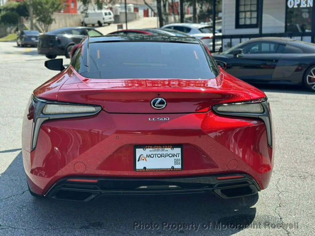 Used 2024 Lexus LC 500 Coupe w/ Dynamic Handling Package RWD image 4