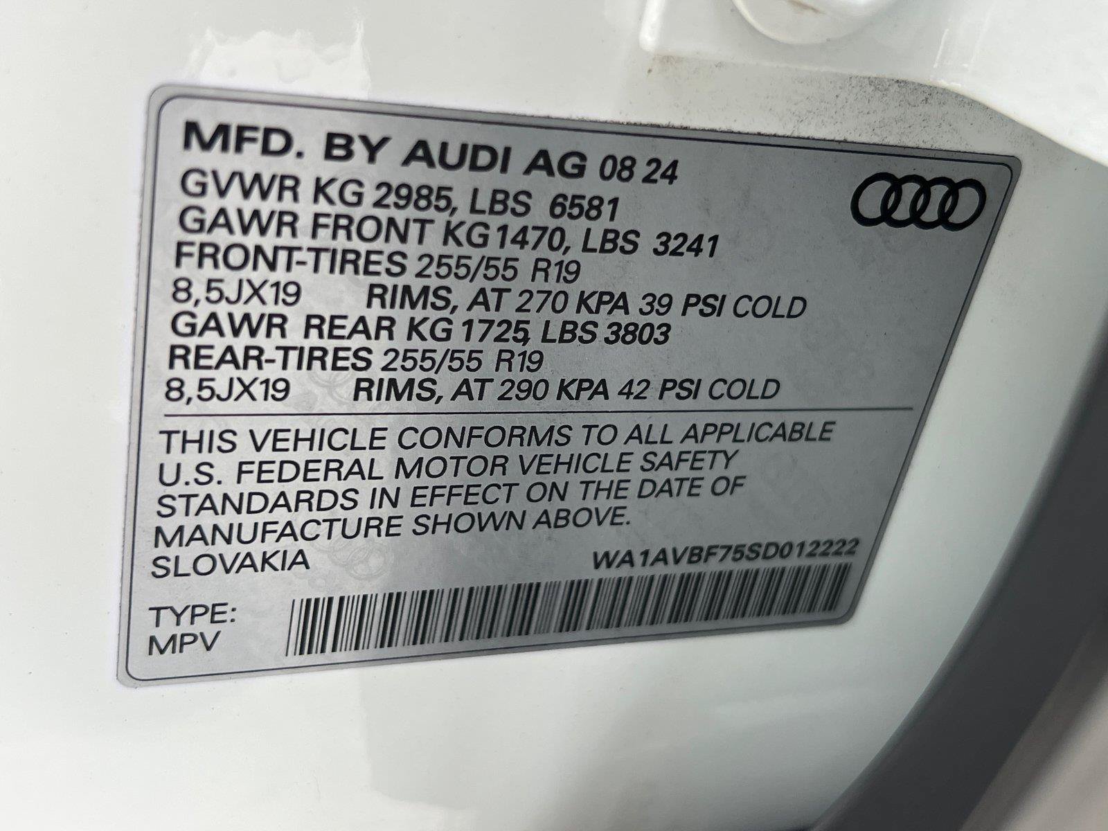Certified 2025 Audi Q7 3.0T Premium w/ Convenience Package AWD/4WD image 35