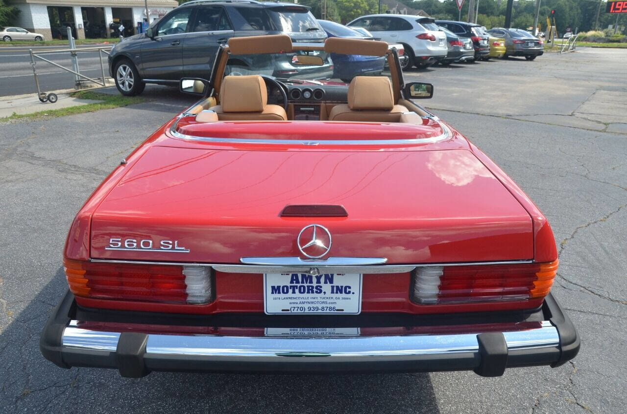 Used 1989 Mercedes-Benz 560 SL image 4