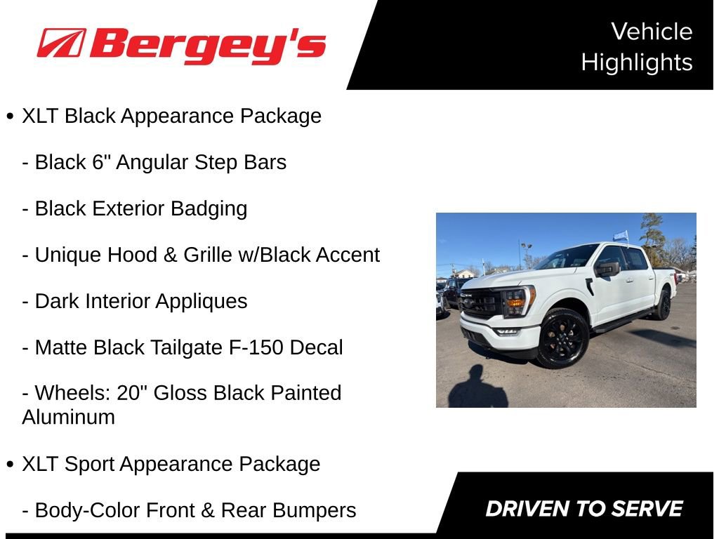 Certified 2023 Ford F150 XLT w/ Equipment Group 302A High image 5