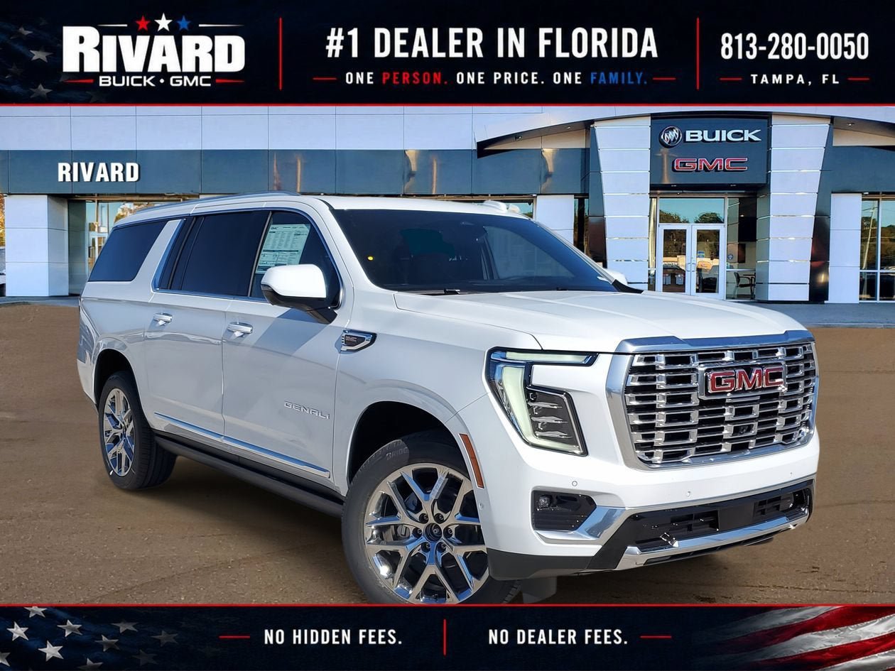 New 2026 GMC Yukon XL Denali w/ Sun & Power Step Package