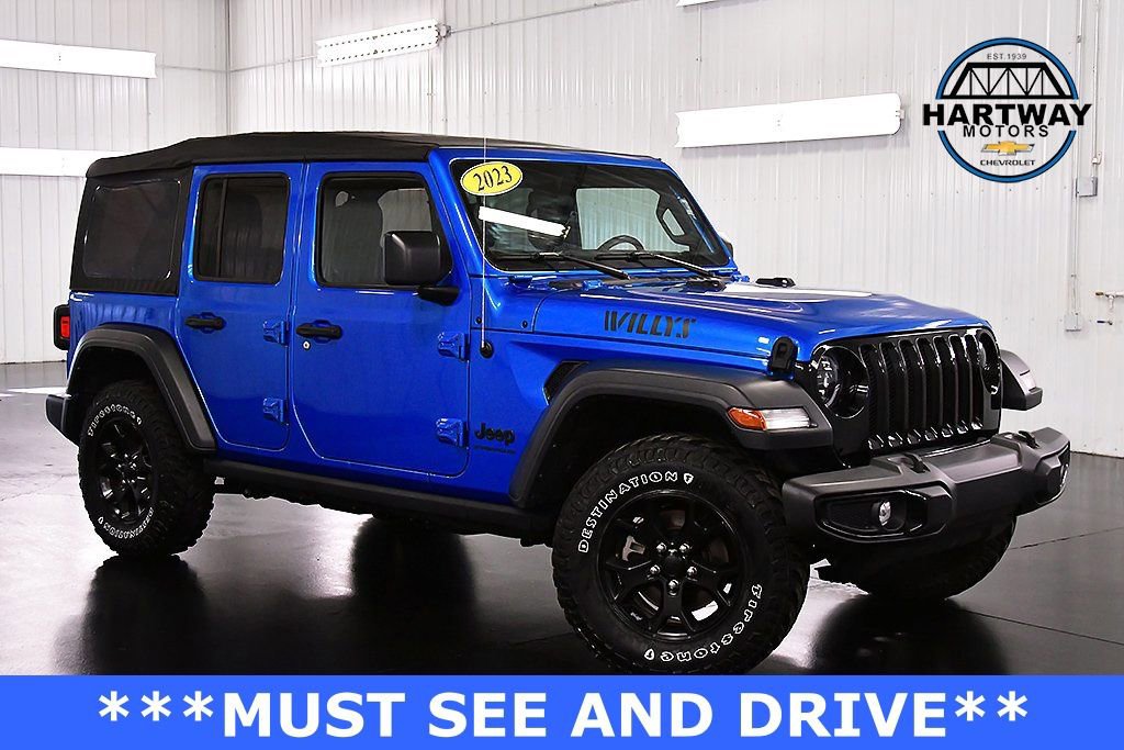 Used 2023 Jeep Wrangler Willys