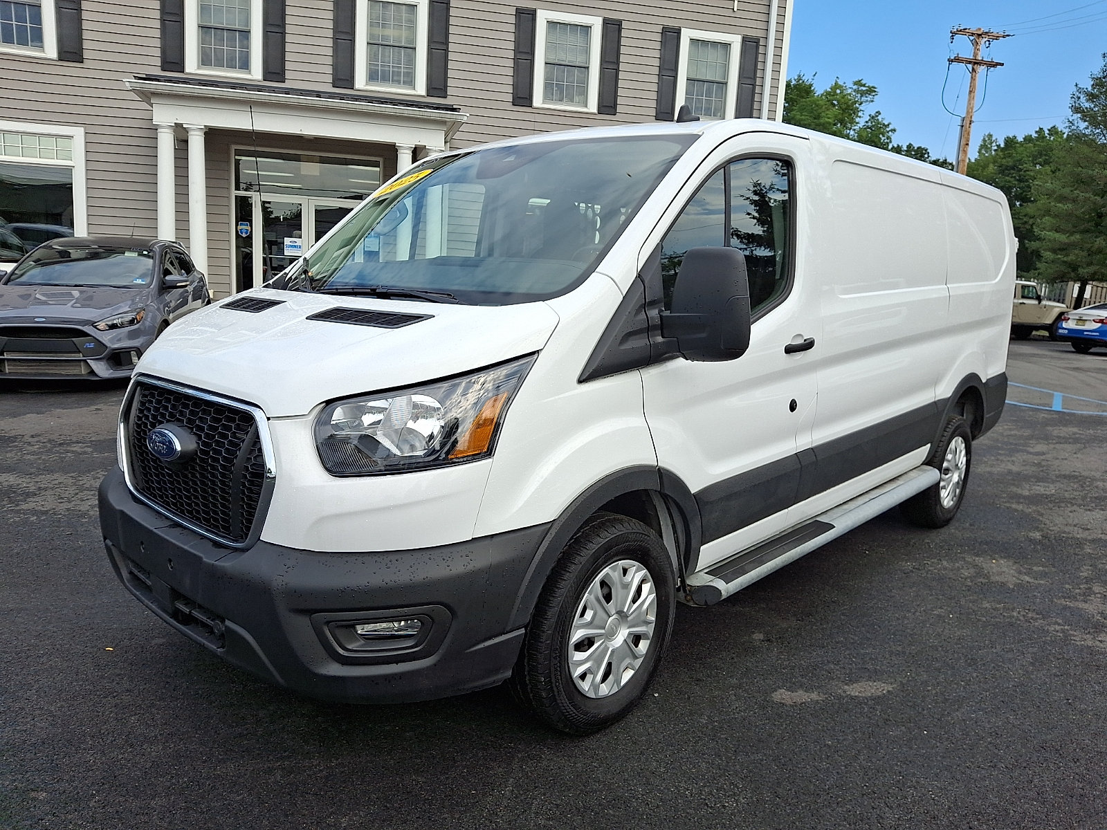 Certified 2025 Ford Transit 250 Low Roof w/ Exterior Upgrade Package RWD image 1