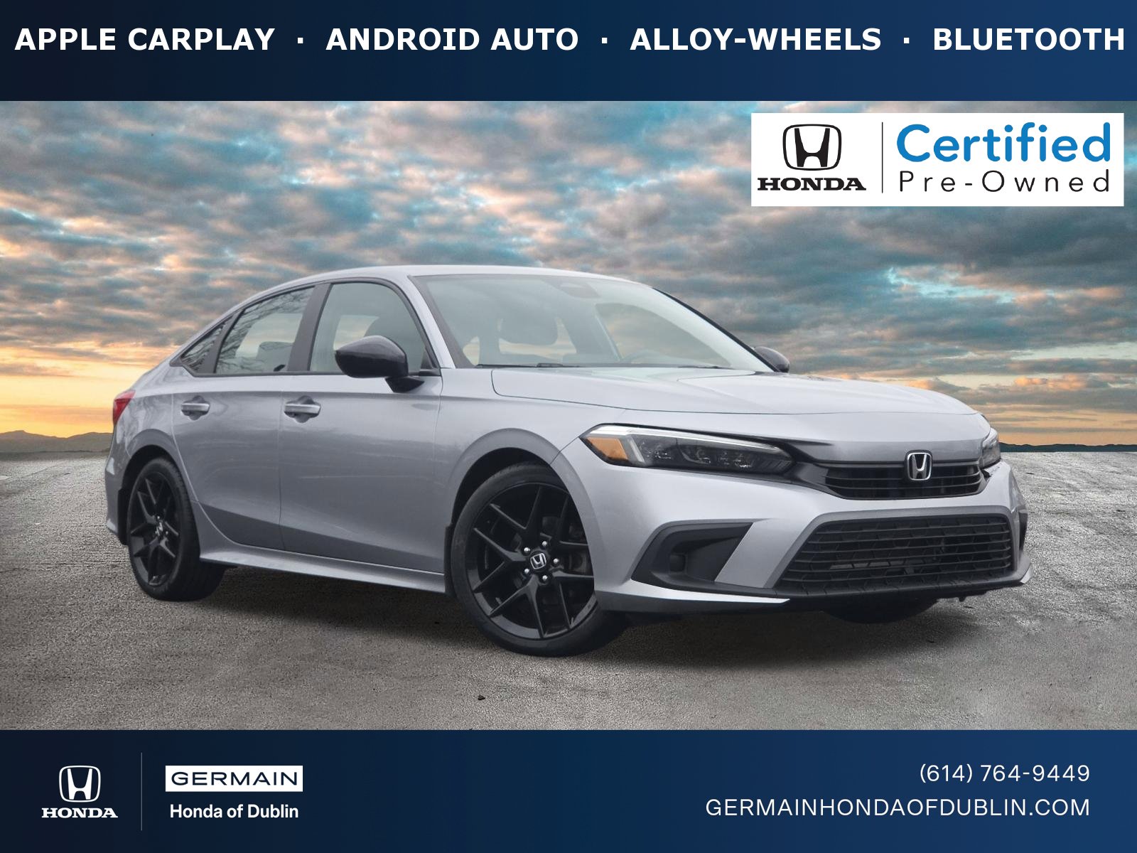 Certified 2023 Honda Civic Sport