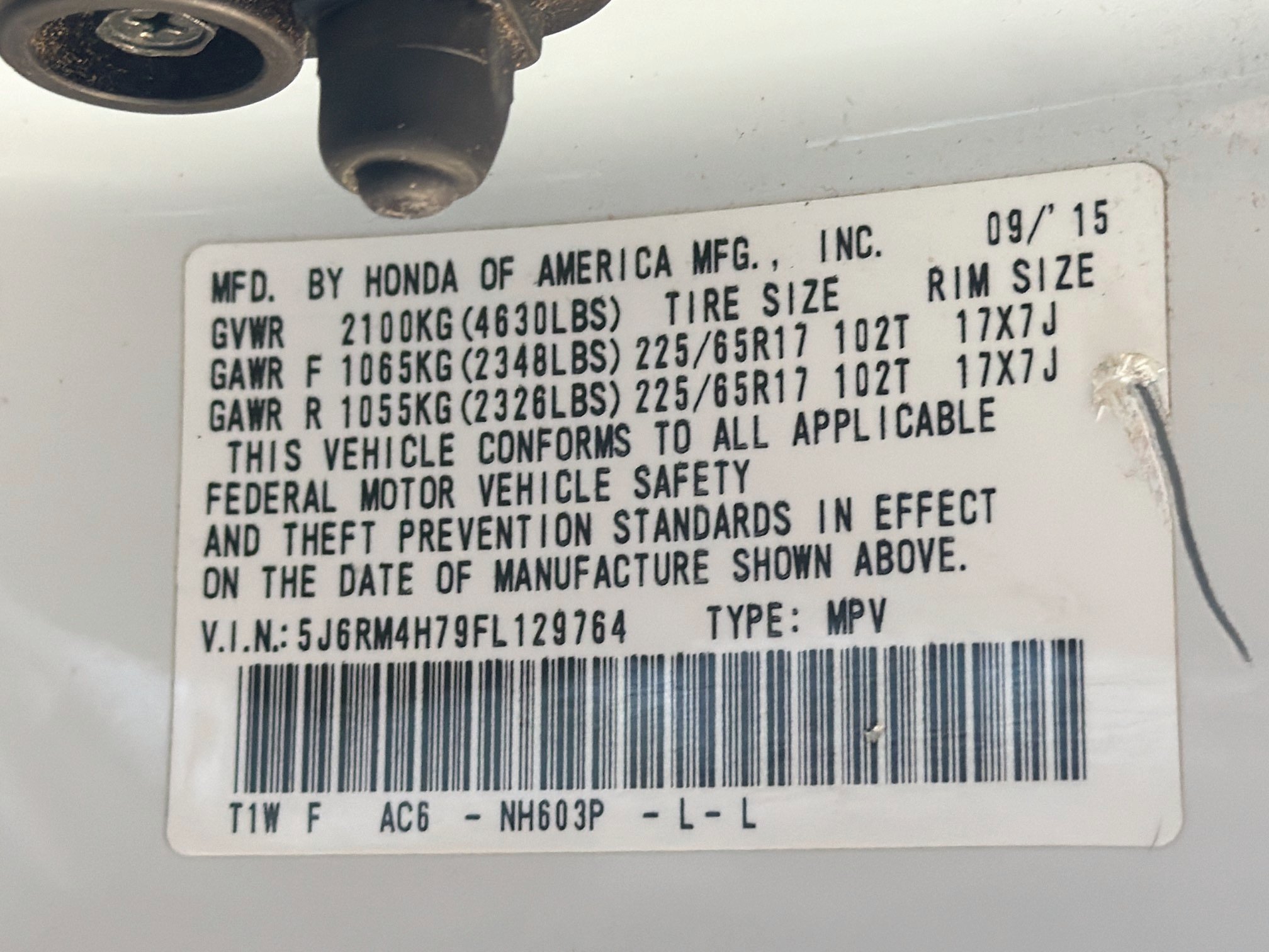 Used 2015 Honda CR-V EX-L image 12