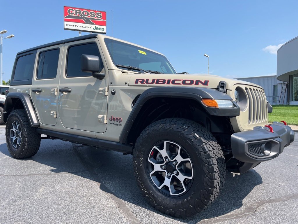 Used 2022 Jeep Wrangler Unlimited Rubicon w/ LED Lighting Group image 31