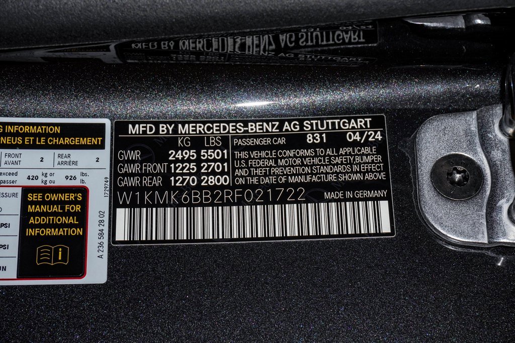 Used 2024 Mercedes-Benz CLE 450 4MATIC Cabriolet image 38