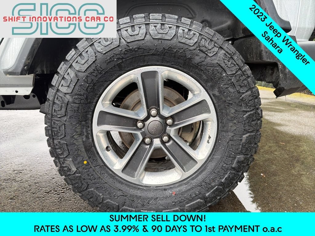 Used 2023 Jeep Wrangler Unlimited Sahara AWD/4WD image 10