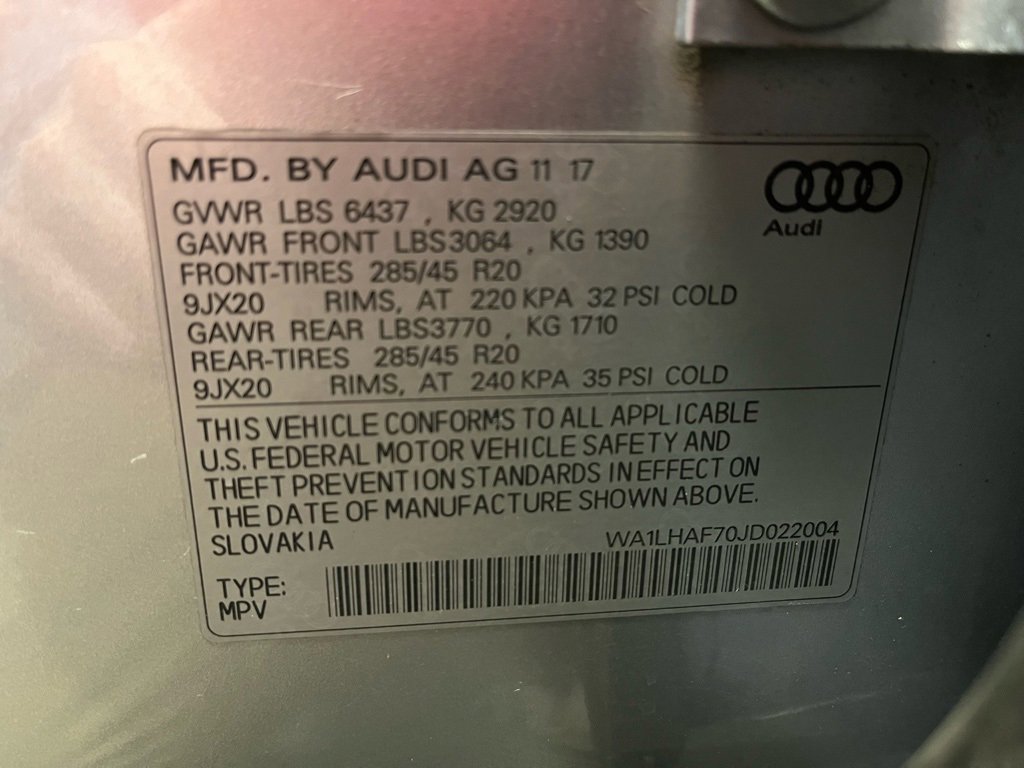 Used 2018 Audi Q7 2.0T Premium Plus w/ Premium Plus Package image 24