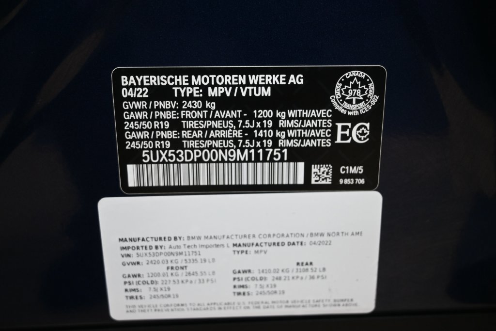 Used 2022 BMW X3 xDrive30i AWD/4WD image 37