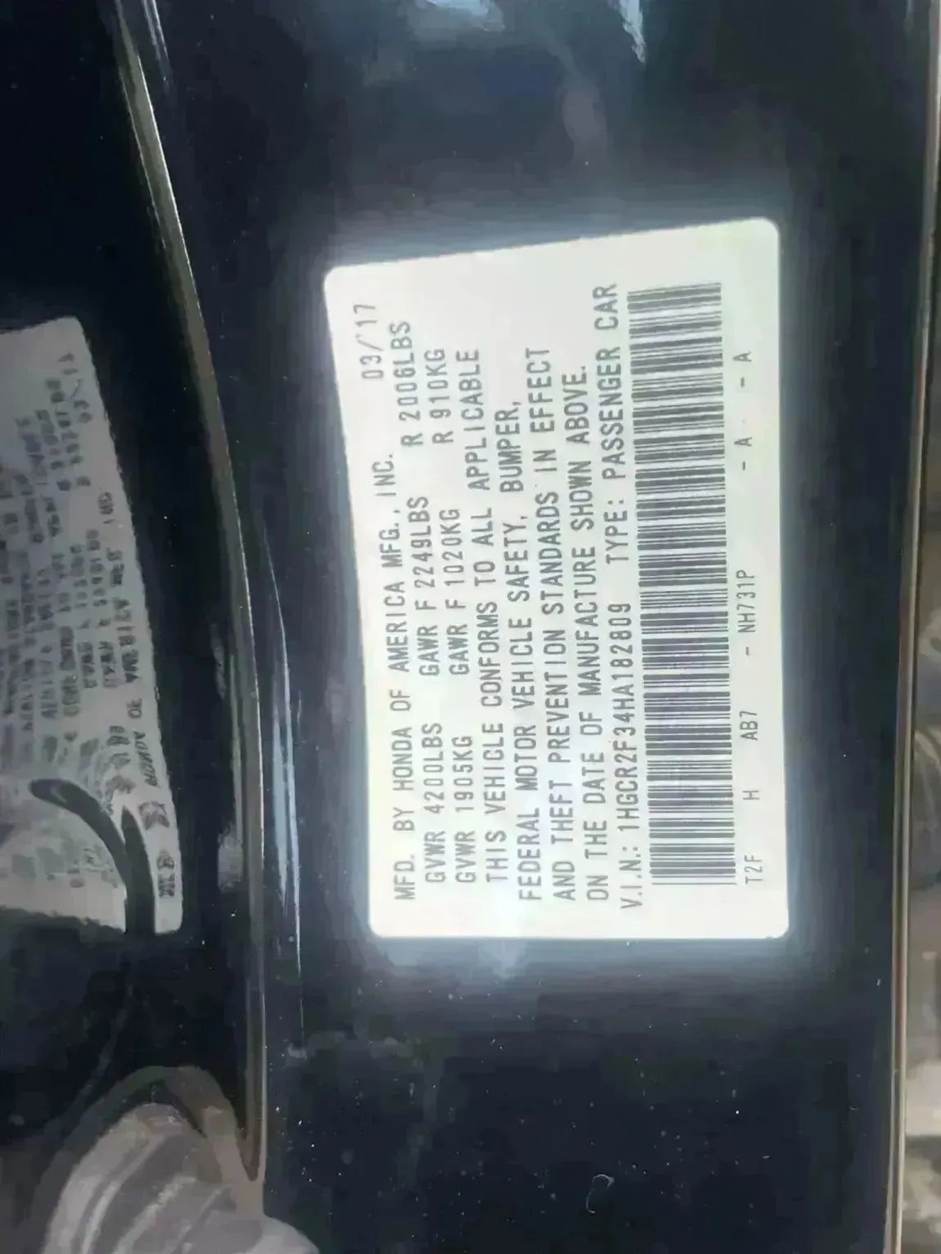 Used 2017 Honda Accord LX image 6