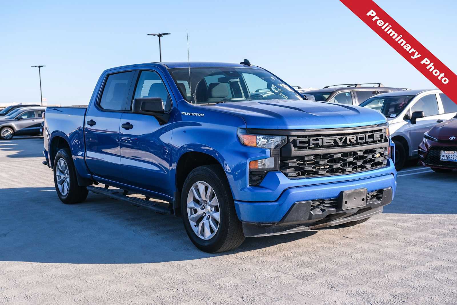 Used 2022 Chevrolet Silverado 1500 Custom RWD image 3