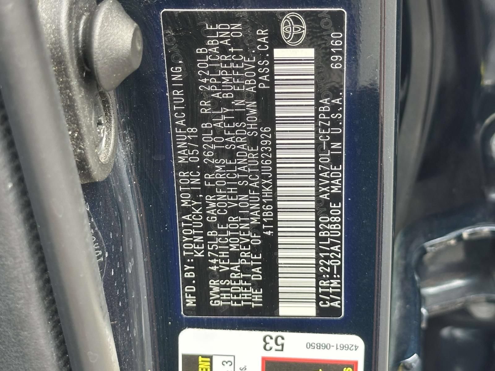 Used 2018 Toyota Camry XSE FWD image 30