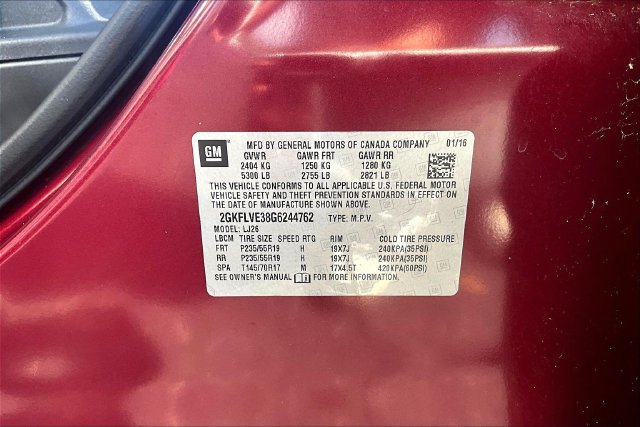 Used 2016 GMC Terrain Denali AWD/4WD image 17