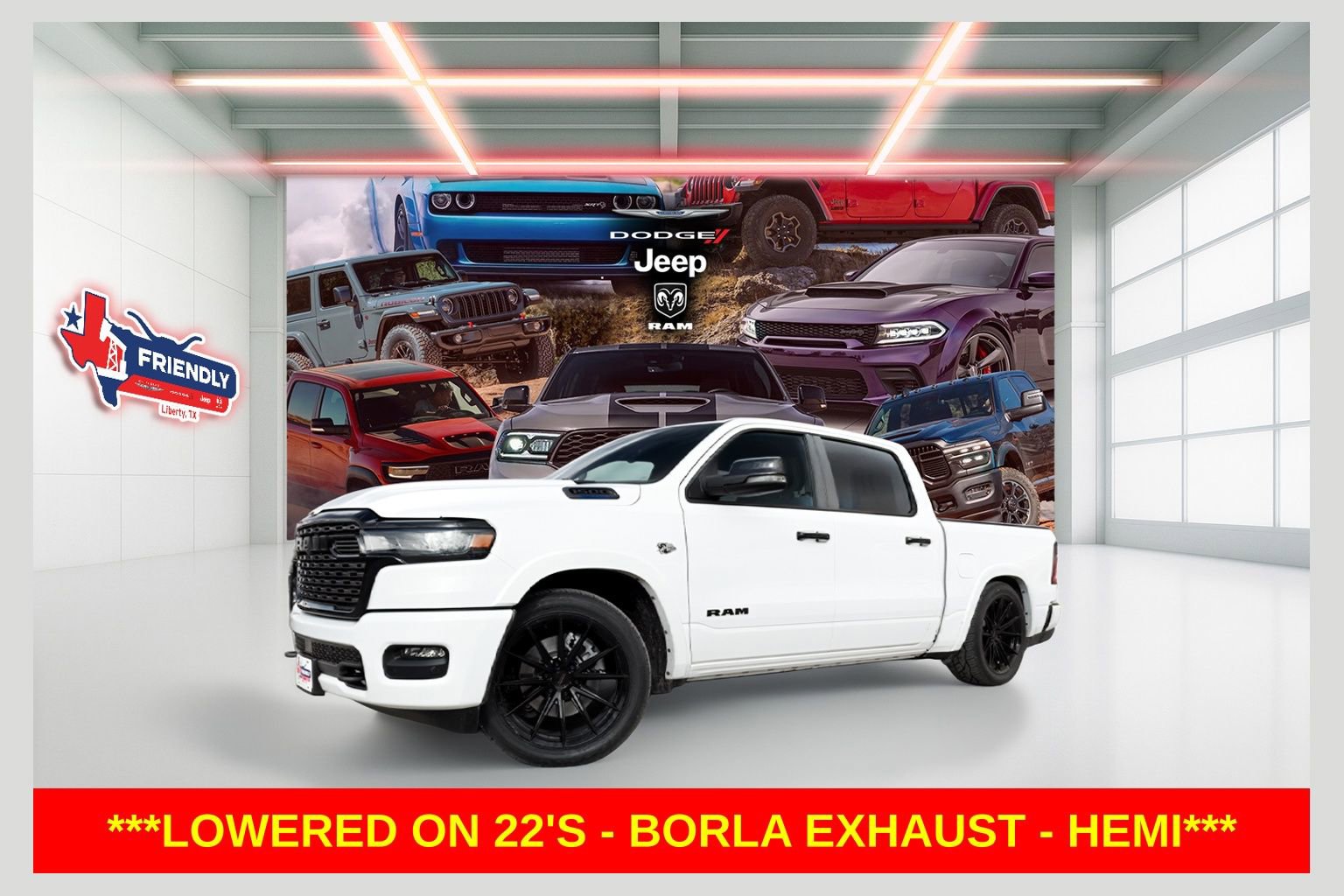 New 2026 RAM 1500 4x4 Crew Cab