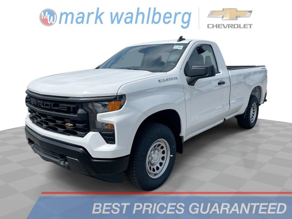 New 2026 Chevrolet Silverado 1500 W/T w/ WT Value Package AWD/4WD image 1