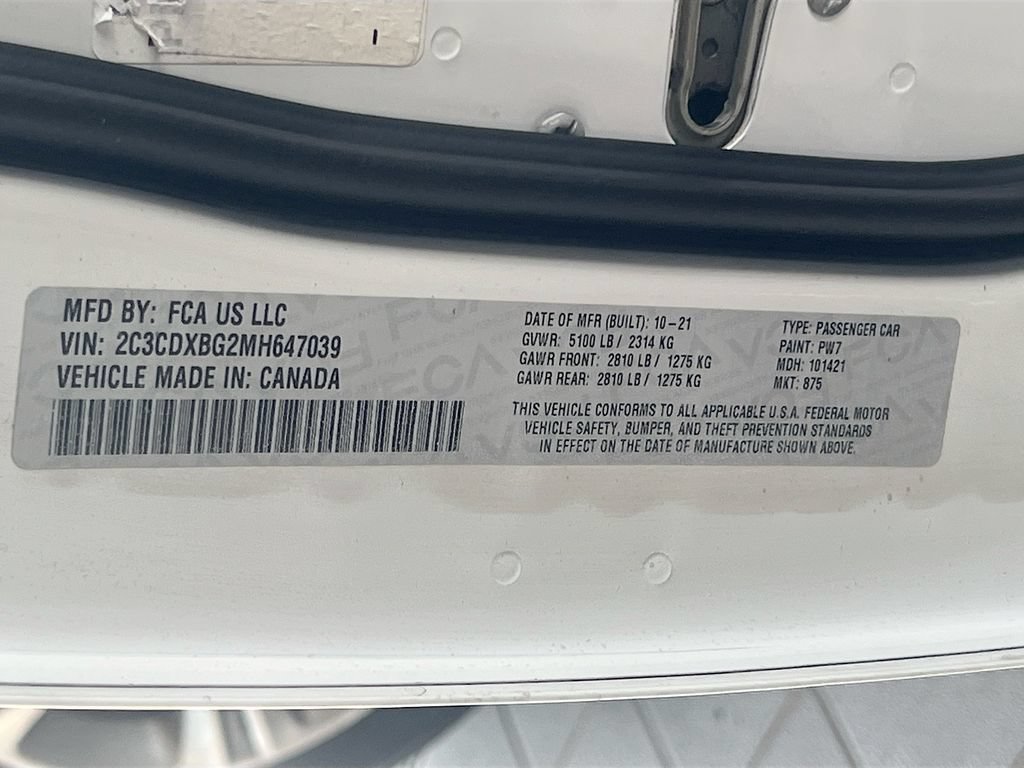 Used 2021 Dodge Charger SXT w/ Leather Interior Group RWD image 31