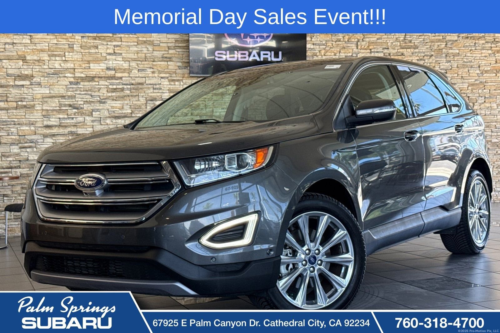 Used 2018 Ford Edge Titanium w/ Equipment Group 302A AWD/4WD image 1
