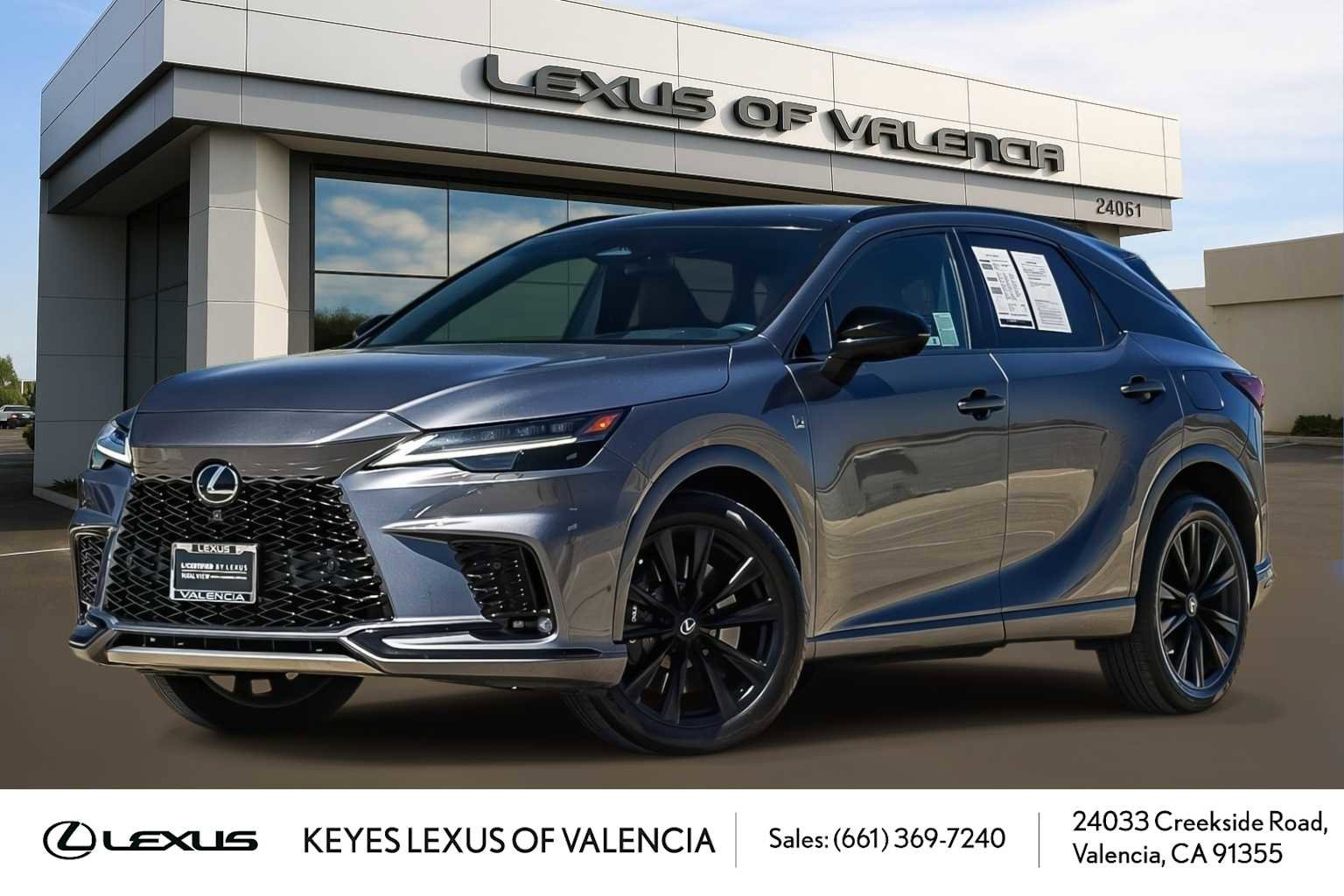 Certified 2023 Lexus RX 500h F Sport w/ Cold Area Package image 1