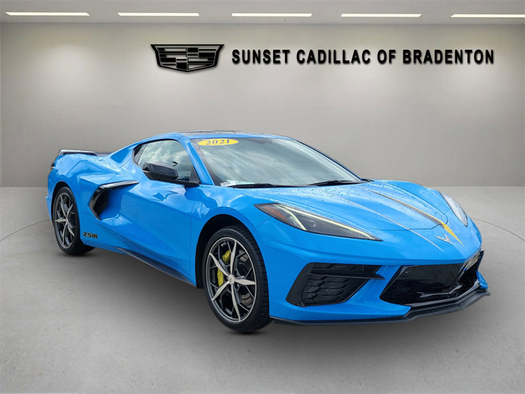 Used 2021 Chevrolet Corvette Stingray Premium Cpe w/ Z51 Performance Package