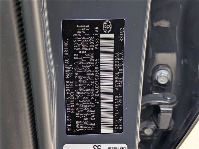 Used 2025 Toyota Camry SE FWD image 24