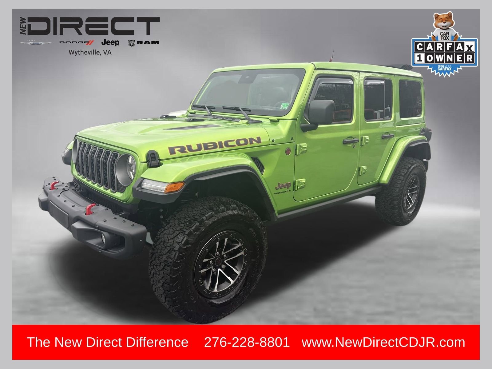 Used 2025 Jeep Wrangler Unlimited Rubicon image 1