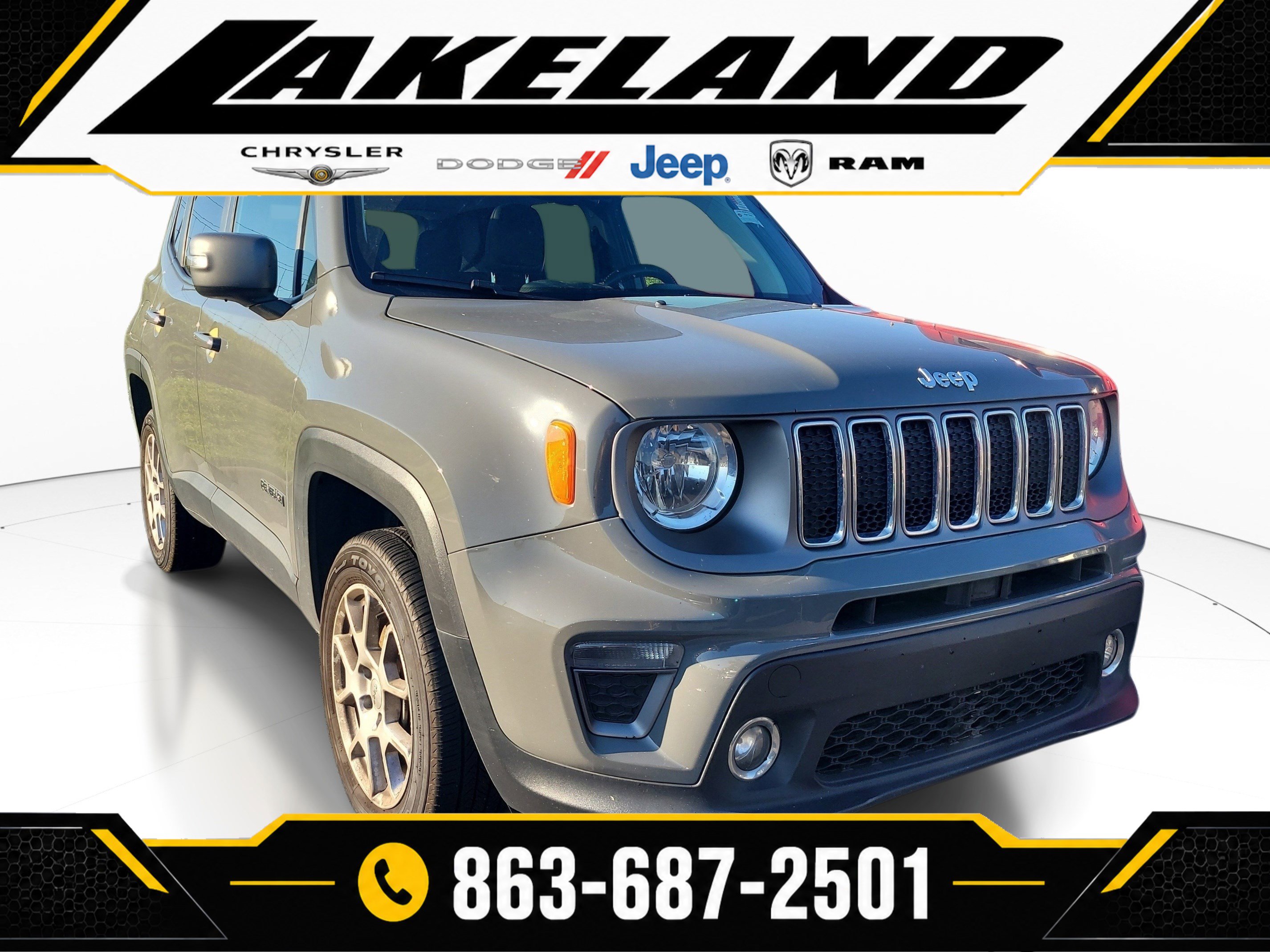 Used 2021 Jeep Renegade Limited w/ Sun & Sound Group