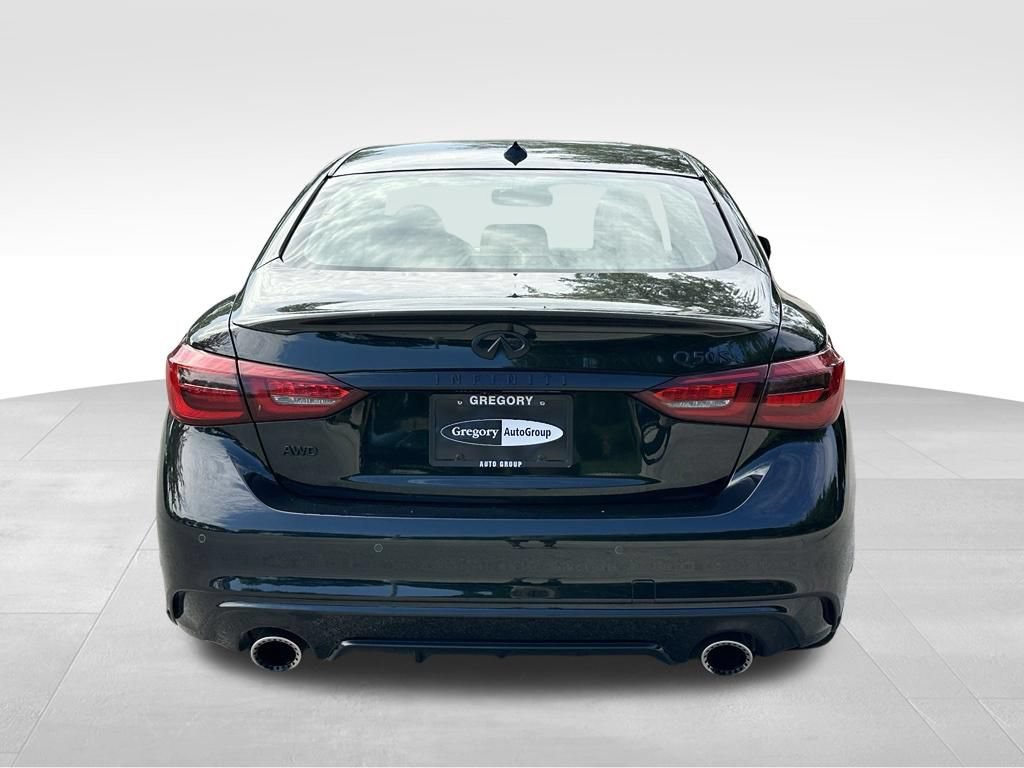 Certified 2023 INFINITI Q50 Red Sport 400 w/ Black Opal Edition AWD/4WD image 9