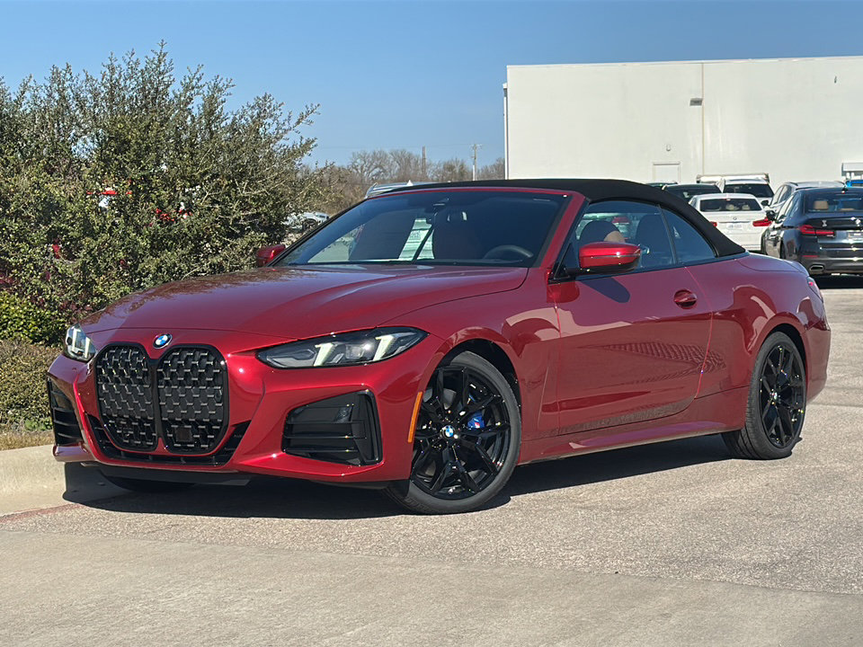 New 2026 BMW 430i Convertible w/ M Sport Package