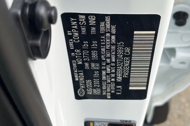 New 2026 Hyundai Venue SE FWD image 22