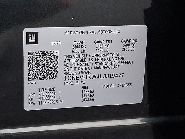 Certified 2020 Chevrolet Traverse LT w/ Driver Confidence II Package AWD/4WD image 27