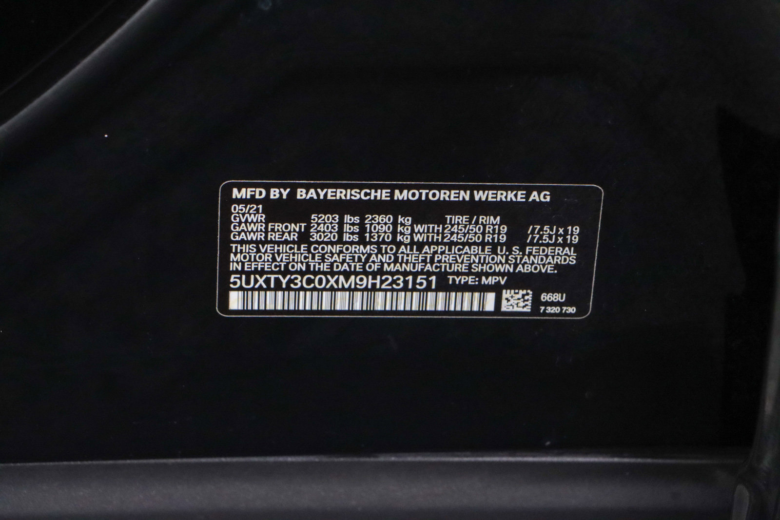 Used 2021 BMW X3 sDrive30i w/ Convenience Package image 33