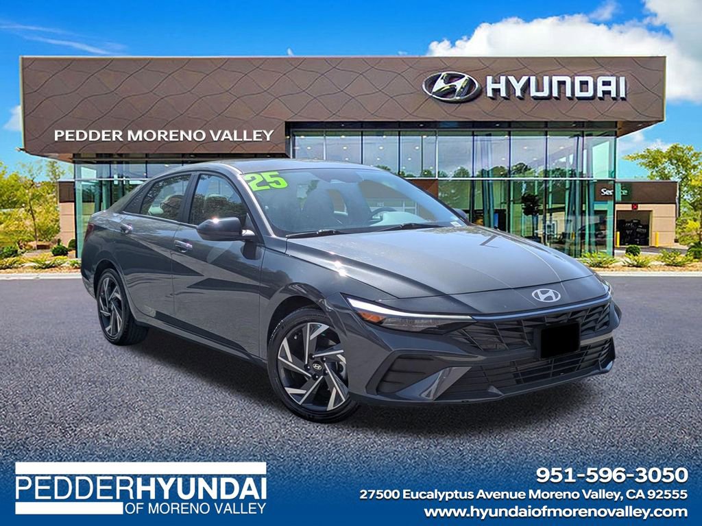 Certified 2025 Hyundai Elantra Sport