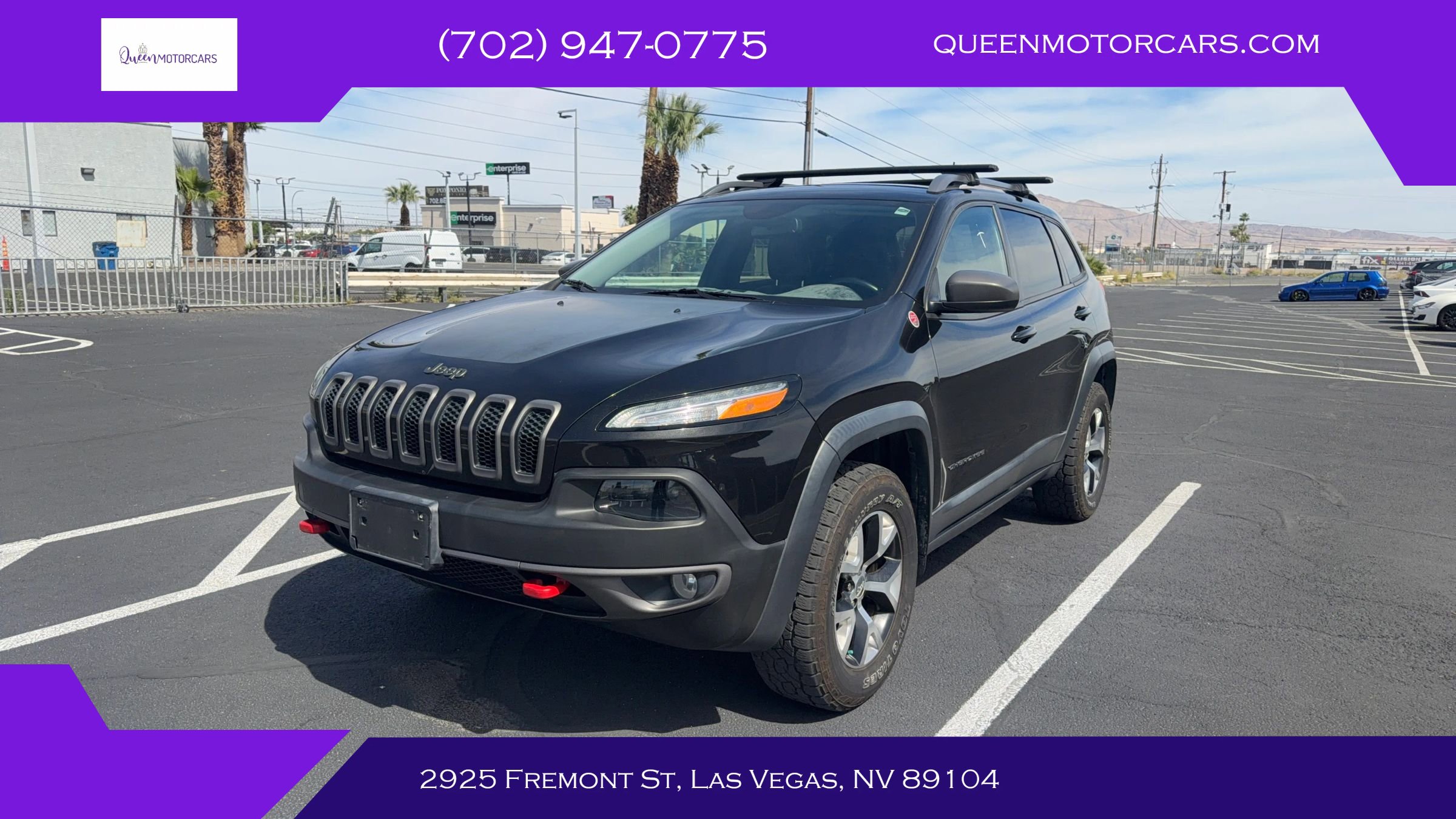 Used 2016 Jeep Cherokee Trailhawk w/ Leather Interior Group
