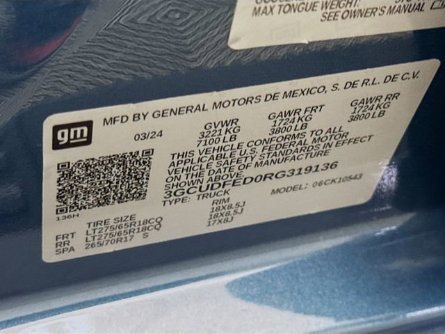 Used 2024 Chevrolet Silverado 1500 LT Trail Boss w/ Convenience Package II image 36