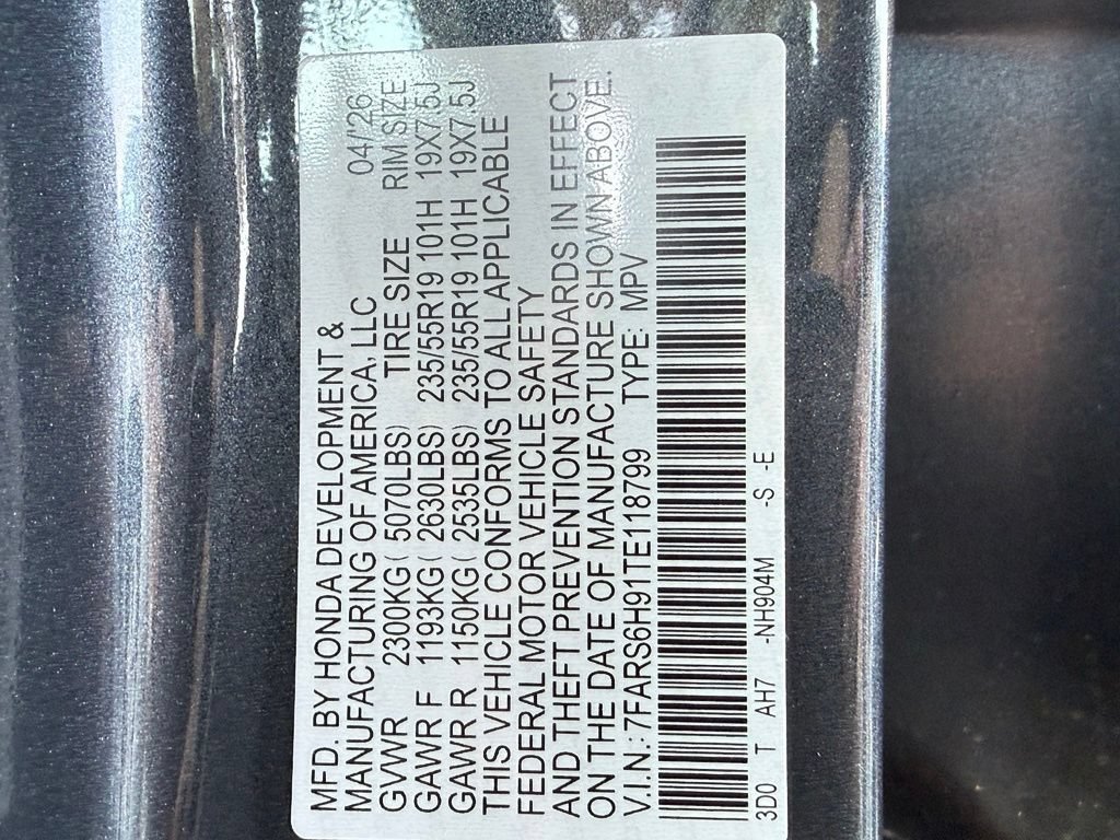 Certified 2026 Honda CR-V Sport Touring image 31