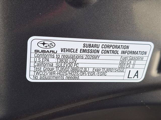 New 2026 Subaru Impreza 2.0i Sport AWD/4WD image 18