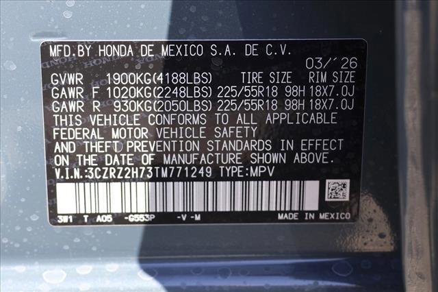 New 2026 Honda HR-V EX-L image 25