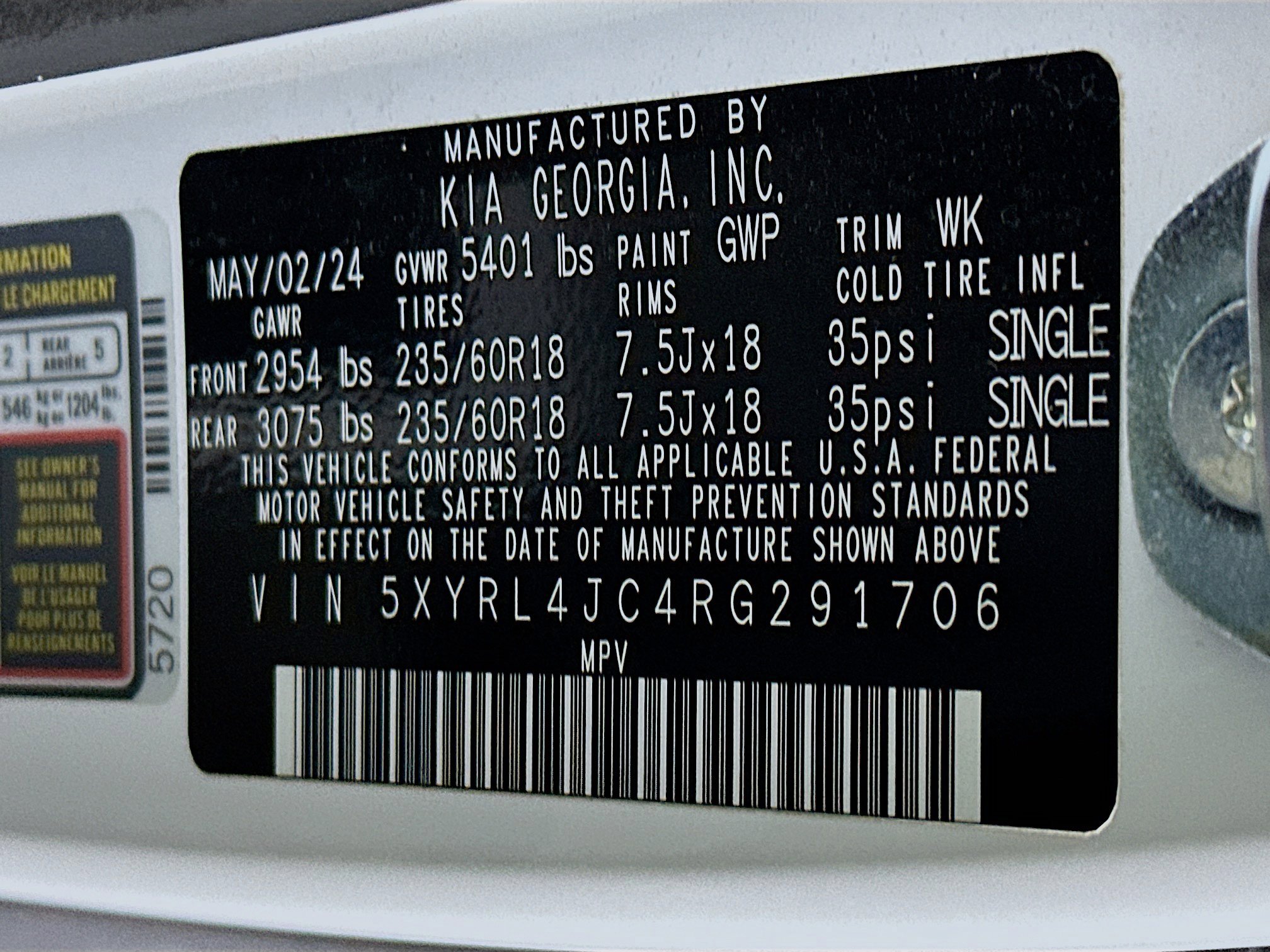 Used 2024 Kia Sorento S image 12