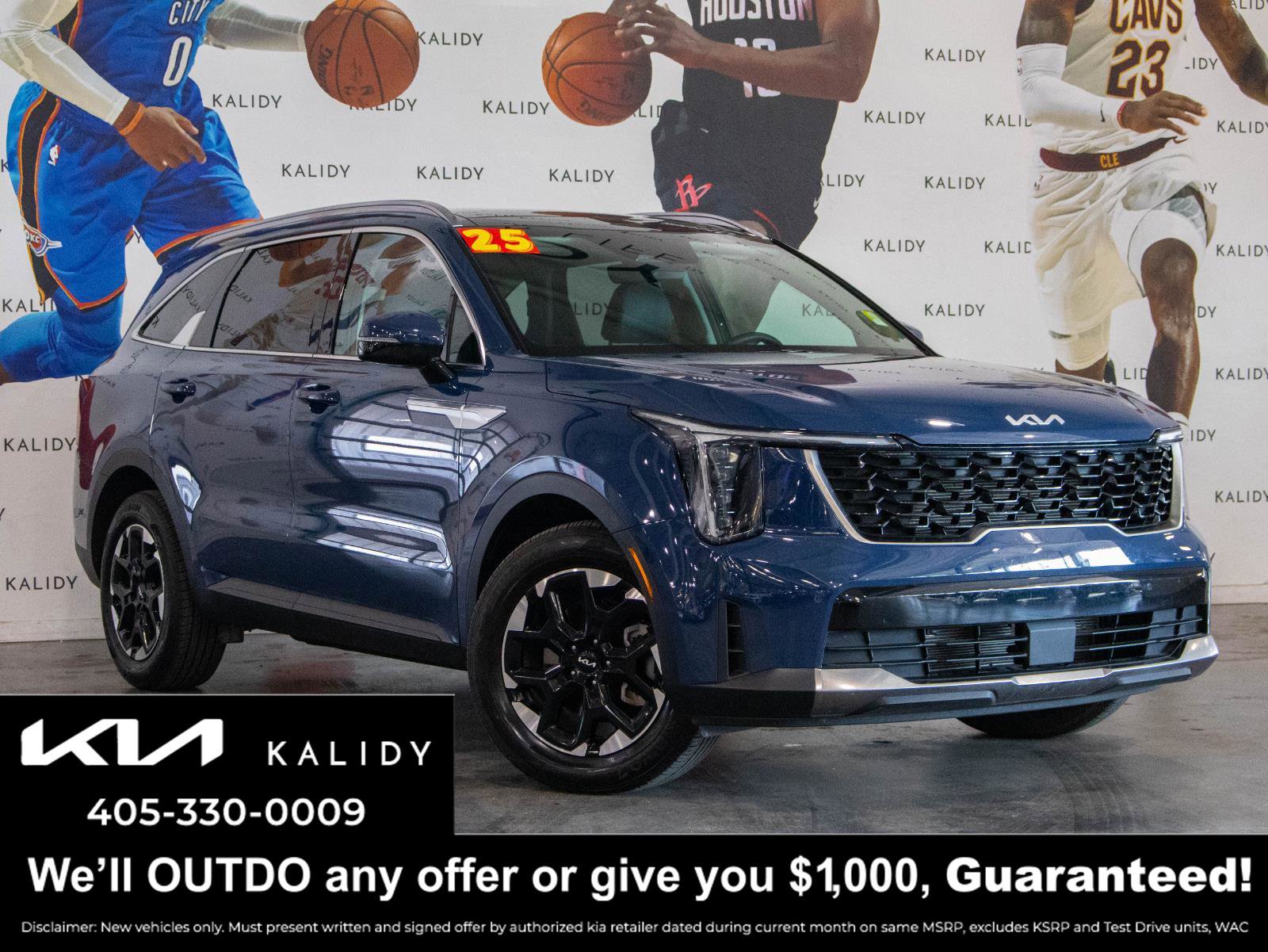 New 2025 Kia Sorento S w/ Panoramic Sunroof Package image 1