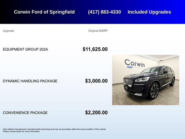Used 2020 Lincoln Aviator Reserve w/ Equipment Group 202A AWD/4WD image 5