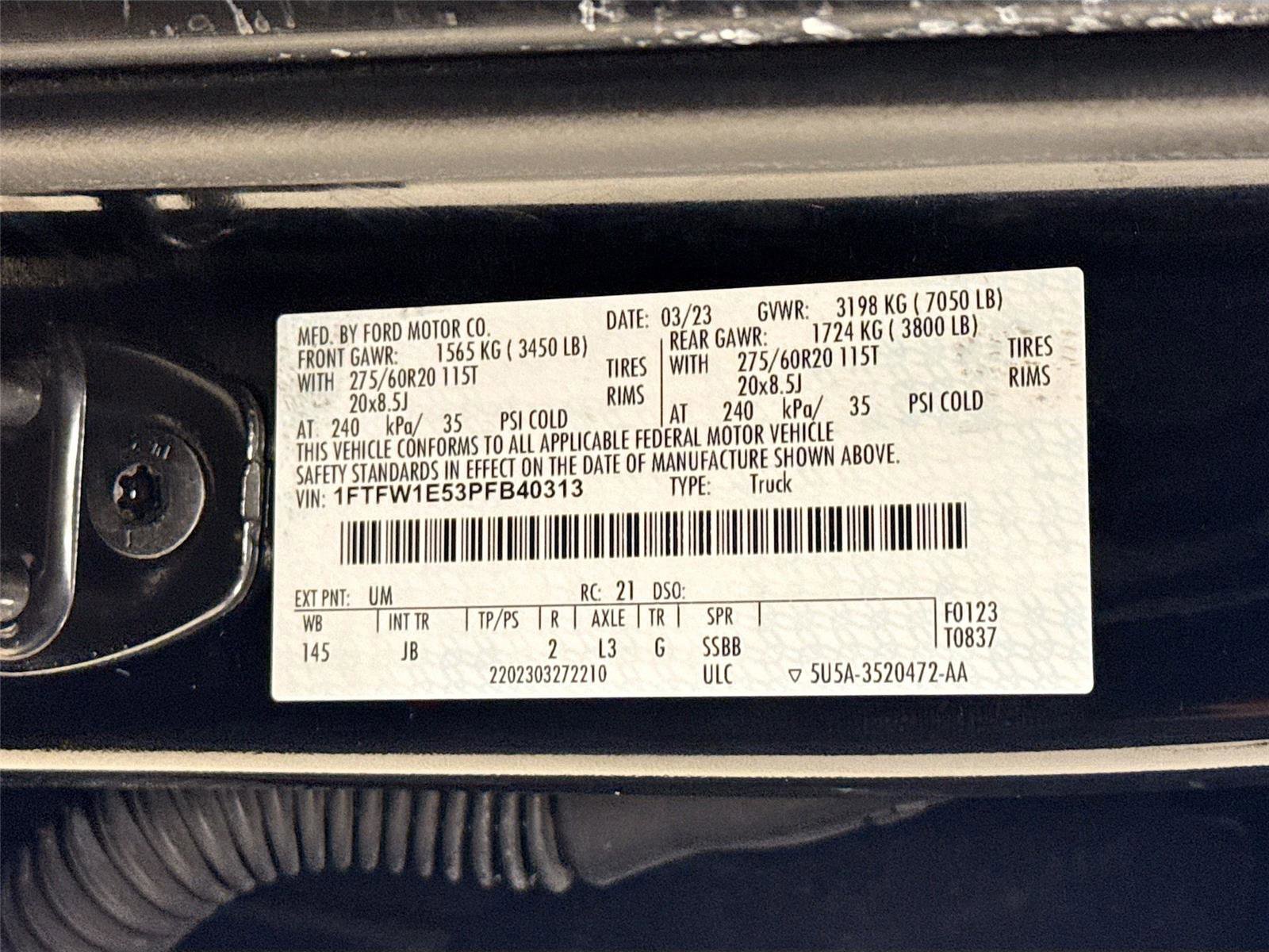 Used 2023 Ford F150 XL w/ STX Appearance Package image 30