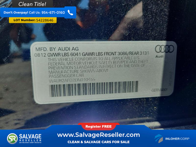 Used 2013 Audi A8 L 4.0T AWD/4WD image 16