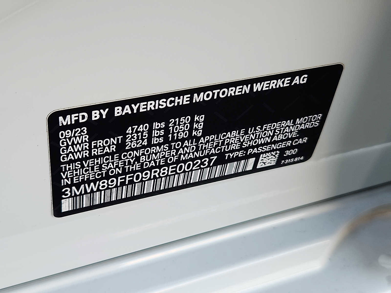 Certified 2024 BMW 330i xDrive Sedan w/ Convenience Package image 27