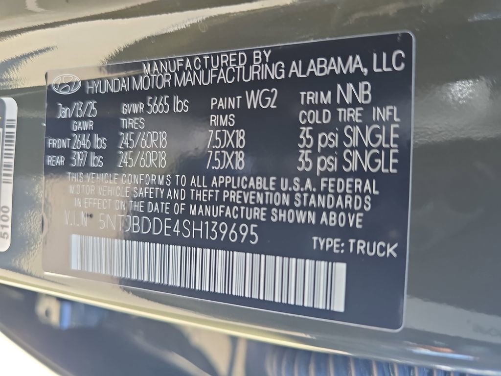 Used 2025 Hyundai Santa Cruz SEL image 32