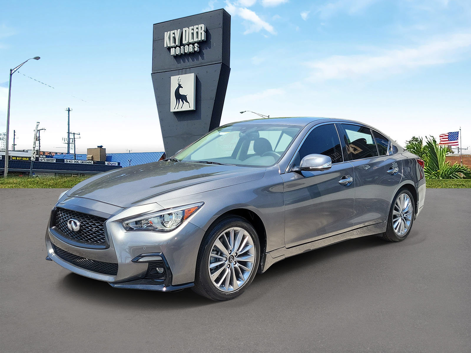 Used 2021 INFINITI Q50 Luxe w/ Seat & Sound Package