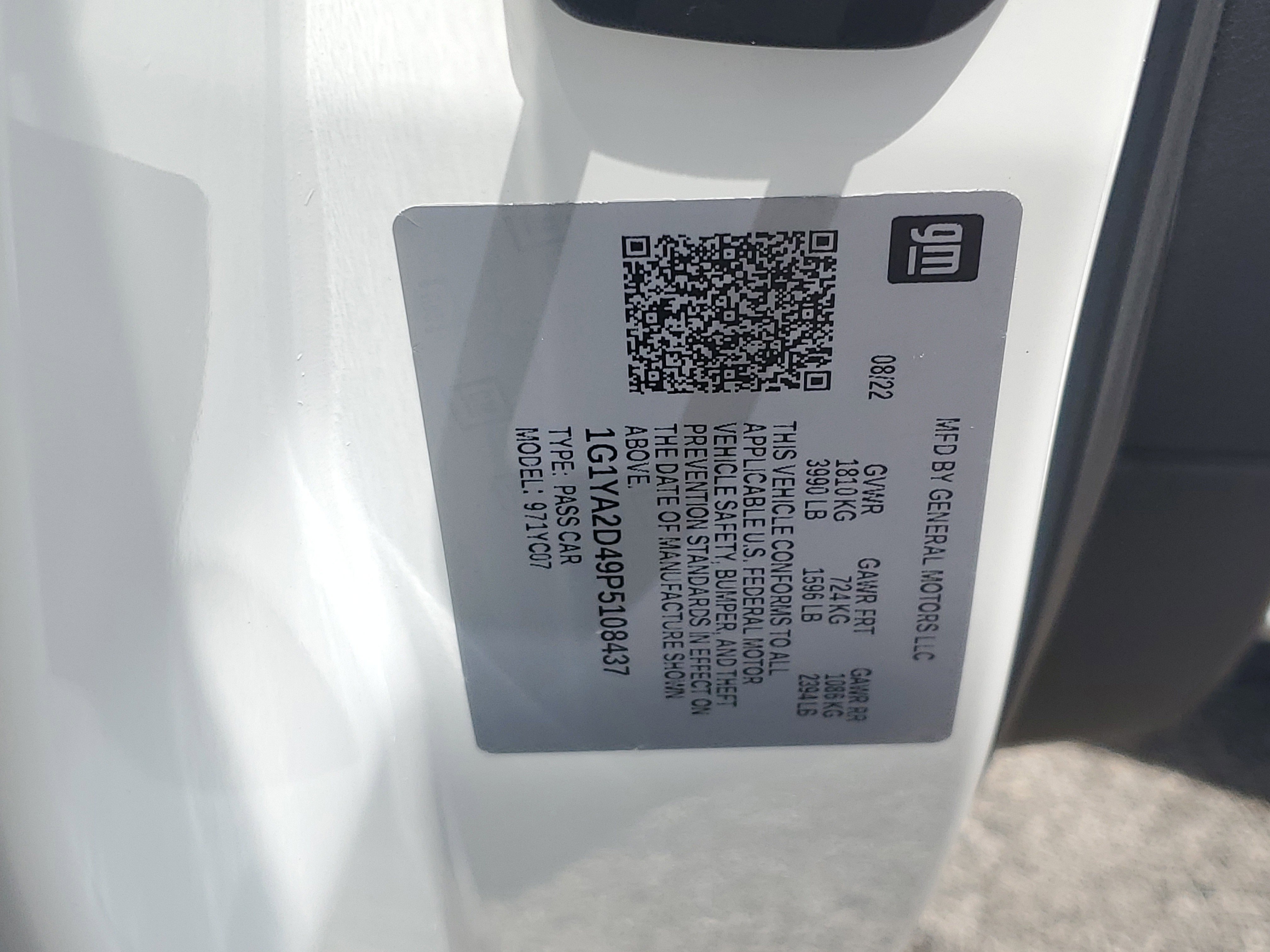 Used 2023 Chevrolet Corvette Stingray Coupe w/ 1LT image 26