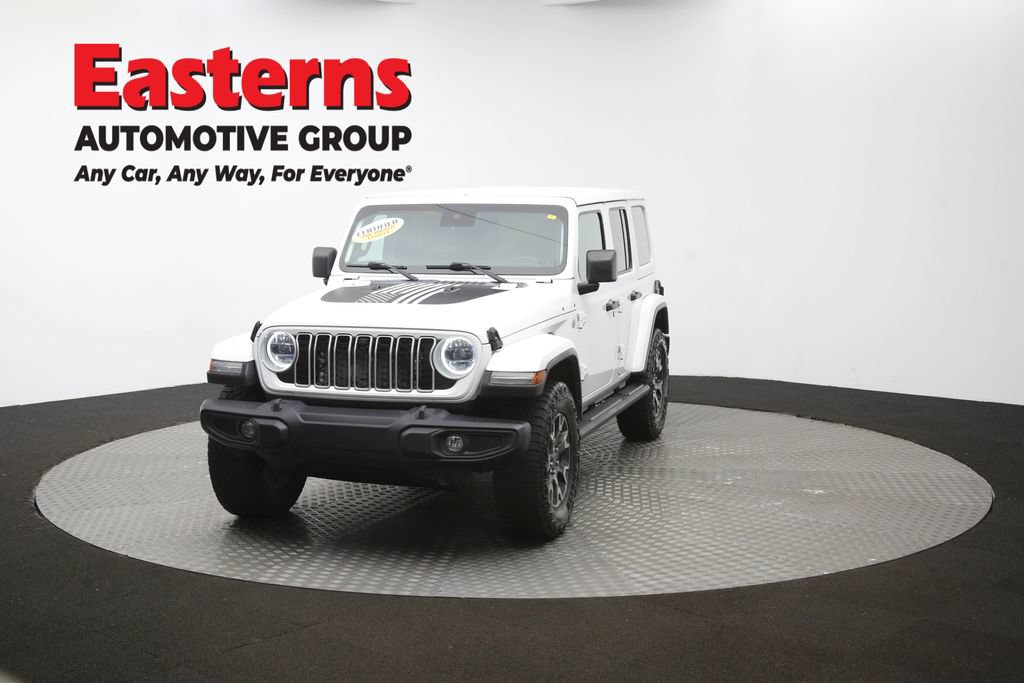 Used 2024 Jeep Wrangler Unlimited Sahara w/ Dual Top Group AWD/4WD image 53